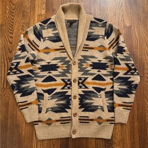 Ethan pierce Aztec cardigan size small